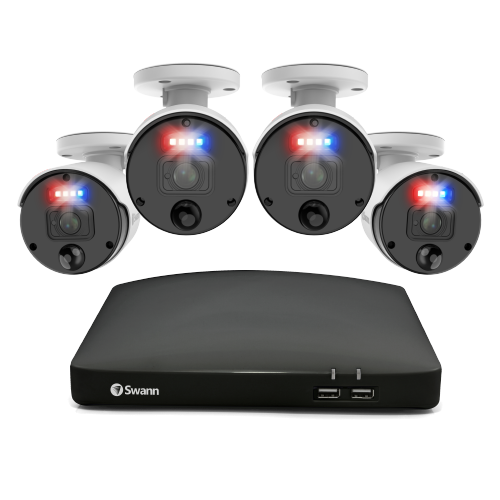 4 Camera 8 Channel 4K Master-Series NVR Security System | SWNVK-879904