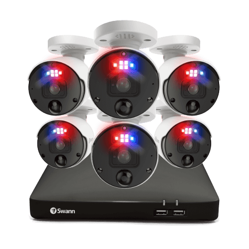 6 Camera 8 Channel 4K Ultra HD Professional NVR Security System | SWNVK-889906