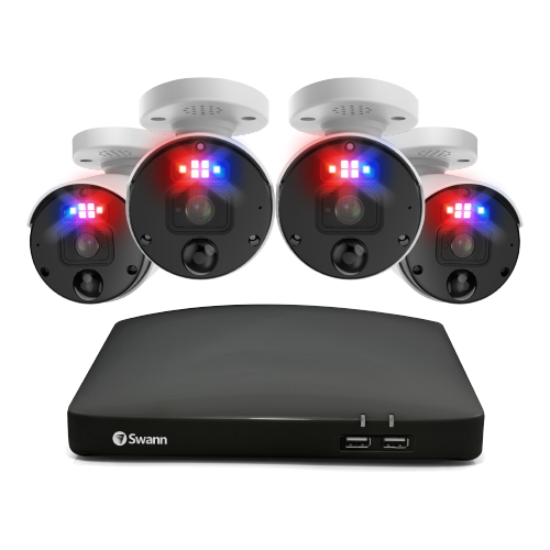 4 Camera 8 Channel 12MP Professional Professional NVR Security System