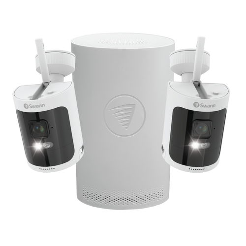 AllSecure600 2K Wireless Security Kit with 2 x Wire-Free Cameras & NVR Tower | SWNVK-600SD2