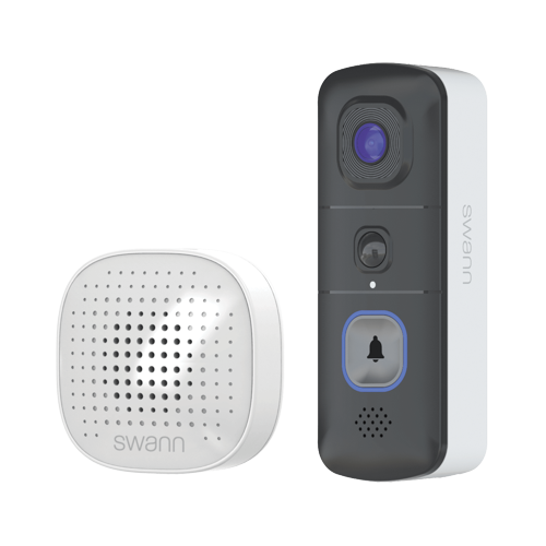 Swann EVO Wireless Video Doorbell with SwannShield AI Voice Assistant | SWIFI-SEVDBC Swann EVO Wireless Video Doorbell with SwannShield AI Voice Assistant | SWIFI-SEVDBC