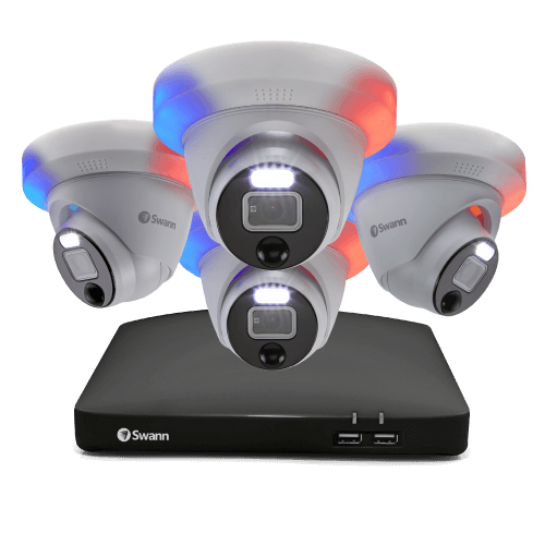 4 Camera 8 Channel 1080p Full HD DVR Security System | SWDVK-846804DE