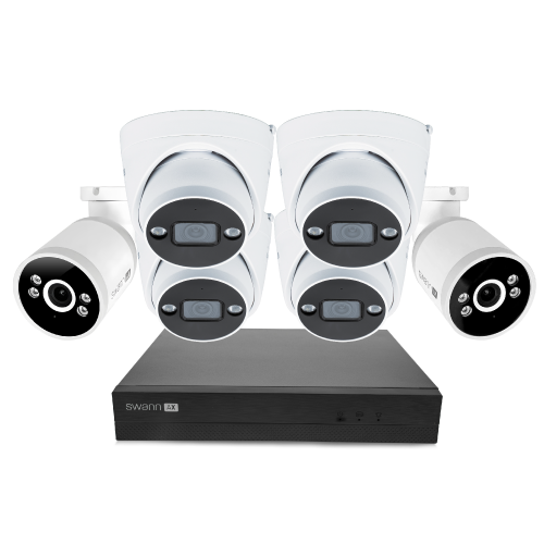 AdvancedX™ Wired 4K NVR Security System with 24/7 Recording | SWNVK-8ADVANX4D2B