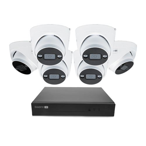 AdvancedX™ Wired 4K NVR Security System with 24/7 Recording | SWNVK-8ADVANX6D