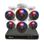 6 Camera 8 Channel 4K Ultra HD Professional NVR Security System | SWNVK-889906