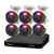 6 Camera 8 Channel 4K Ultra HD Professional NVR Security System | SWNVK-889906