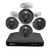 4 Camera 8 Channel 4K Ultra HD Professional Home NVR Security System