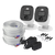 Home 2K DVR Audio/Video Flashing & Spotlight Add-On Bullet Camera 2 Pack | SWPRO-2KMQBPK2