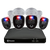 (in process of being deleted) Home 4 Camera 8 Channel 4K Ultra HD DVR Security System - SWDVK-856804RL