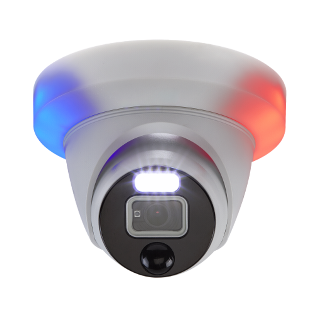 Add-on 4K Master-Series Professional NVR Dome Camera with Controllable Lights - SWNHD-876DER