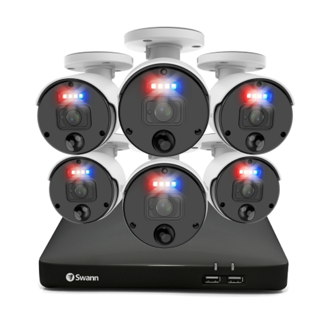 6 Camera 8 Channel 4K Master-Series NVR Security System | SWNVK-879906
