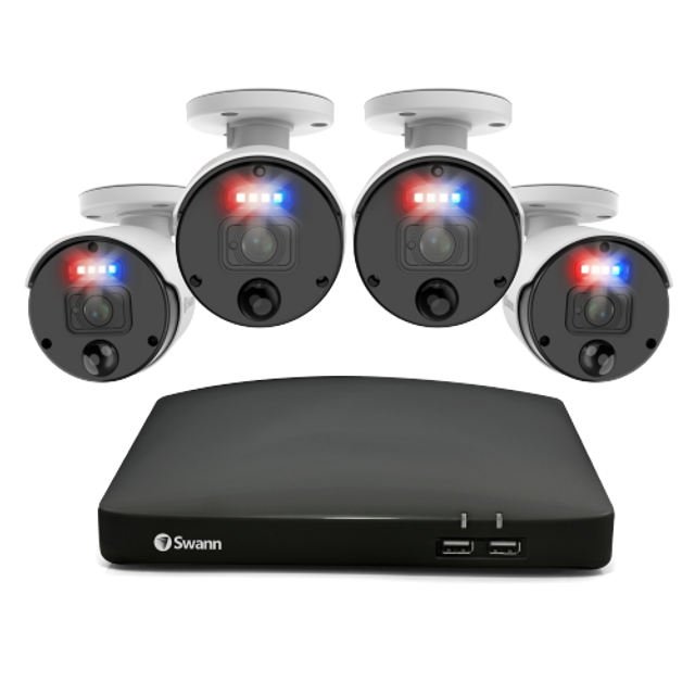 4 Camera 8 Channel 4K Master-Series NVR Security System | SWNVK-879904