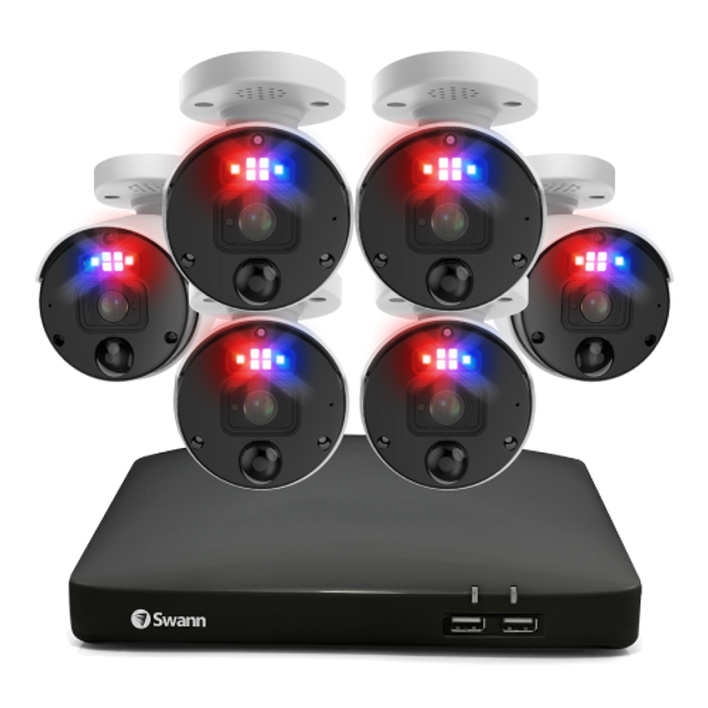 6 Camera 8 Channel 12MP Pro Professional NVR Security System