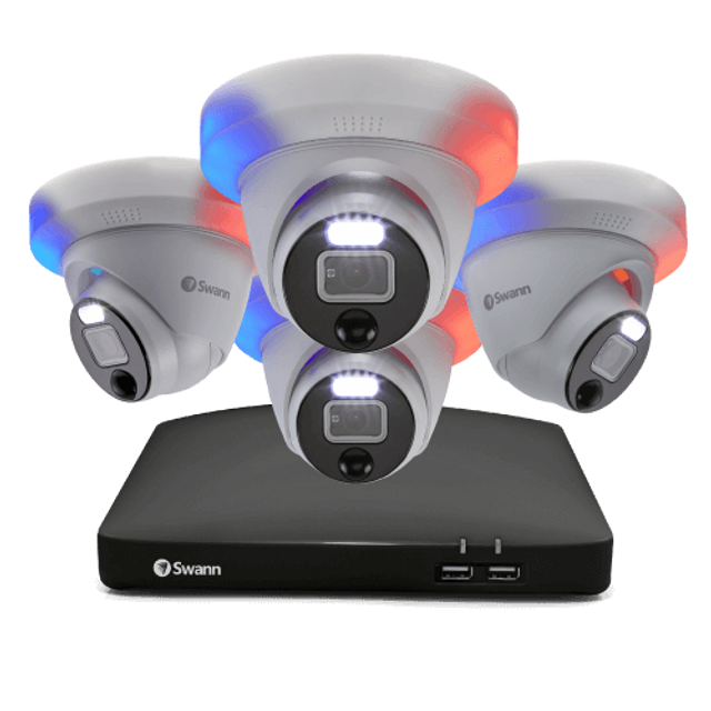 4 Camera 8 Channel 1080p Full HD DVR Security System | SWDVK-846804DE