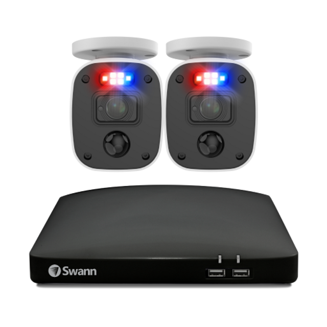 Home 2 Camera 4 Channel 1080p Full HD Audio/Video DVR