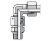 Parker EW12LOMDCF Elbow Connectors, 90