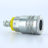 Parker 24-5Bp 20 Series Coupler Steel 3/8" Body Size 3/8" Push-Lok Hose Barb General Purpose Accepts Industrial Interchange Nipples (A-A-59439 Mil-C-4109F Iso 6150-B) 27.4" Hg Vacuum-300Psi (21Bar) Wp Nbr Seals Temp F: (-40 To +250)