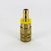 Parker B20-5Bp-Bulk 20 Series Coupler Brass 1/4" Body Size 3/8" Push-Lok Hose Barb General Purpose Accepts Industrial Interchange Nipples (A-A-59439 Mil-C-4109F Iso 6150-B) 27.4" Hg Vacuum-300Psi (21Bar) Wp Nbr Seals Temp F: (-40 To +250)