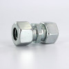 Parker G15LCF EO Metric Tube Union 15mm Tube X 15mm Tube Steel| Next Day Fittings