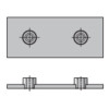 Parker WP-3 ParKlamp Weld Plate for Group 3 Clamps (3/4, 1 OD)| Next Day Fittings