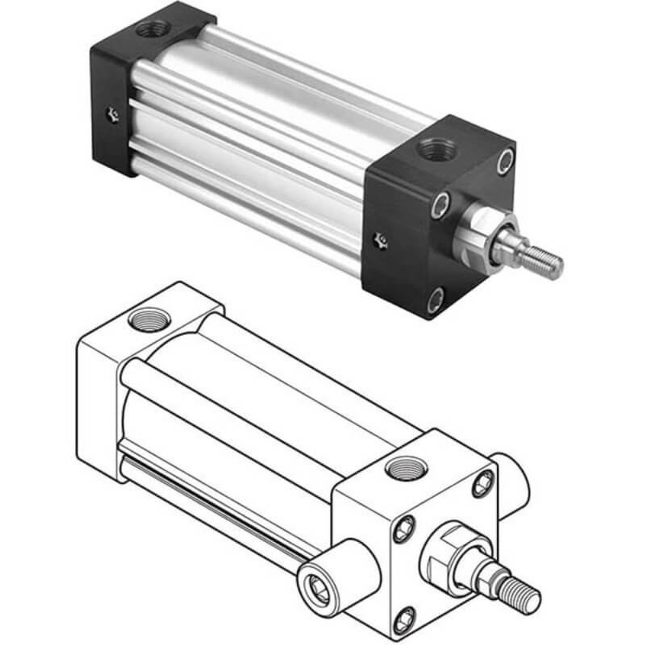 Parker  2.50CD4MA3U34AC14.00 Air Cylinders