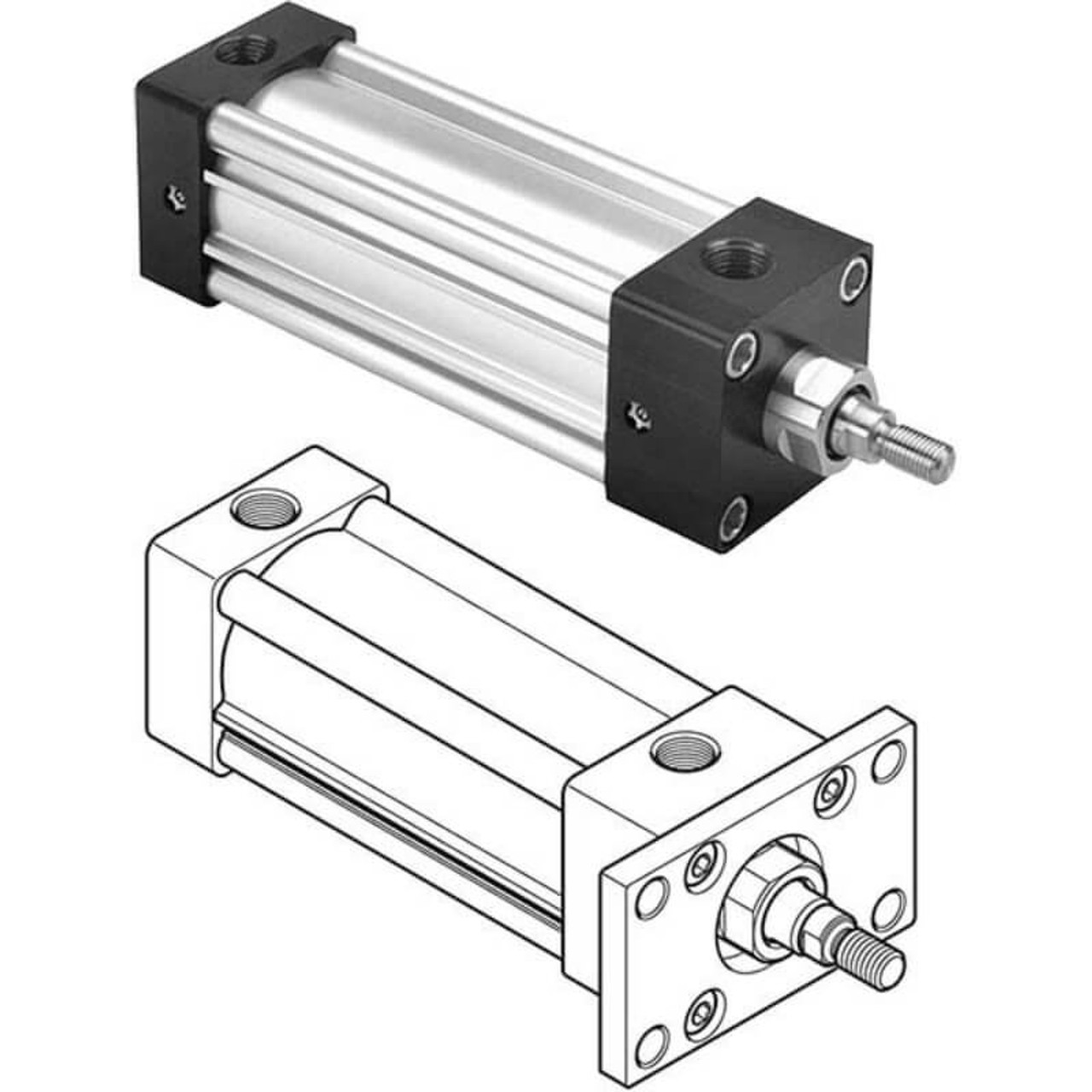 Parker  2.00J4MA3U14AC09.00 Air Cylinders