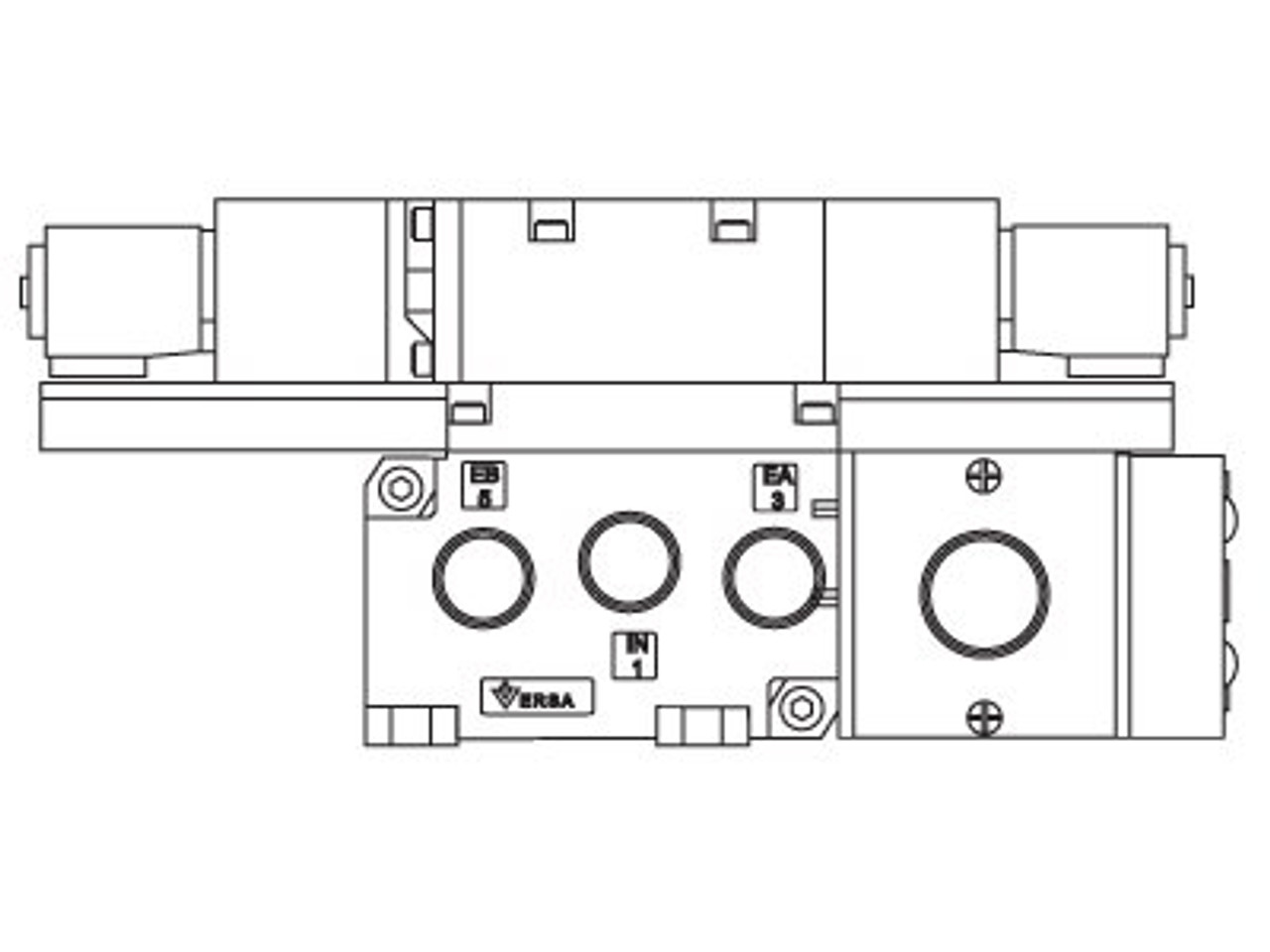 Versa  C7M-4302-9 Pneumatic Valve Manifolds