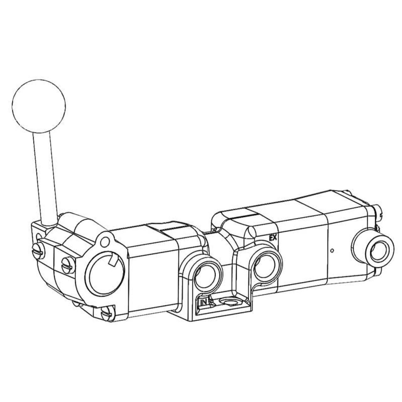 Versa V-Series VAA-3301-130A-150  3 Way / 2 Position  Air Valve