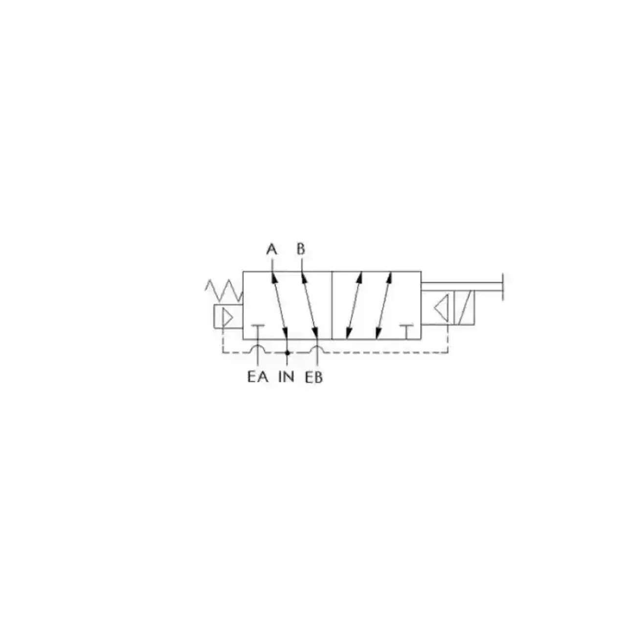 Versa C-Series Balanced Spool CSG-4232-NB1-228L-A120  Pneumatic Directional Valve