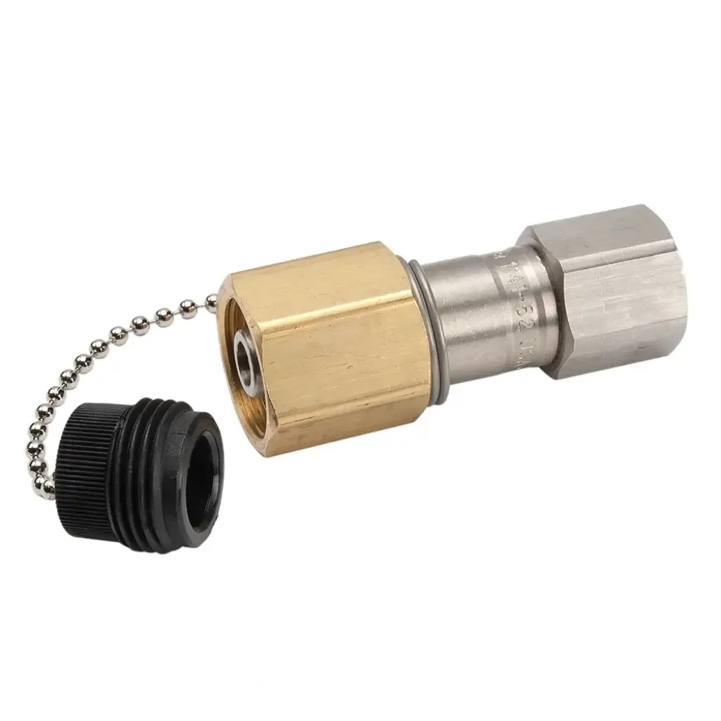 Parker 1141-62 Quick Coupler 303 Stainless Steel 1/4 NPT