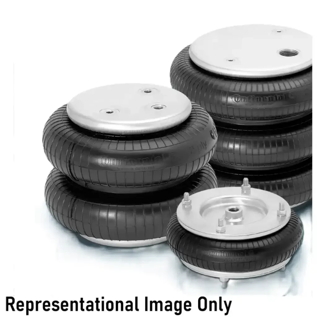 Continental 21050432 FS 120-9 CI 1/4 NPT Bellows Style Single Convoluted Air Spring