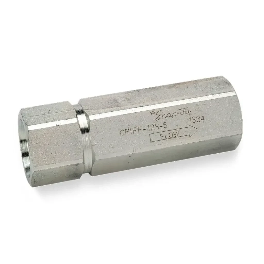 Parker CPIFF-6P-5 Snap-Tite Check Valve 3/4 NPSF Female 5000PSI