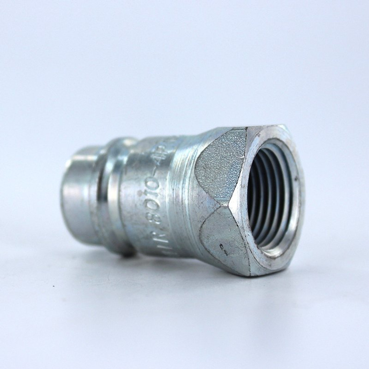 Parker 8010-4P Valved Hydraulic Quick Connect Nipple 1/2 NPT Female| Next Day Fittings