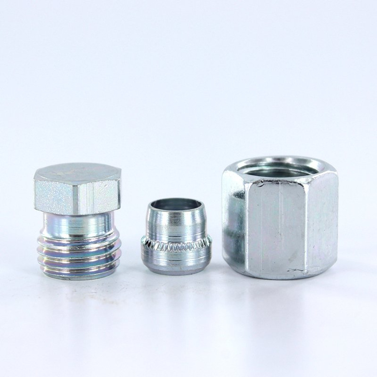 Parker ROV08LCF EO Bite Type Metric Tube Plug 8mm Tube End Steel| Next Day Fittings
