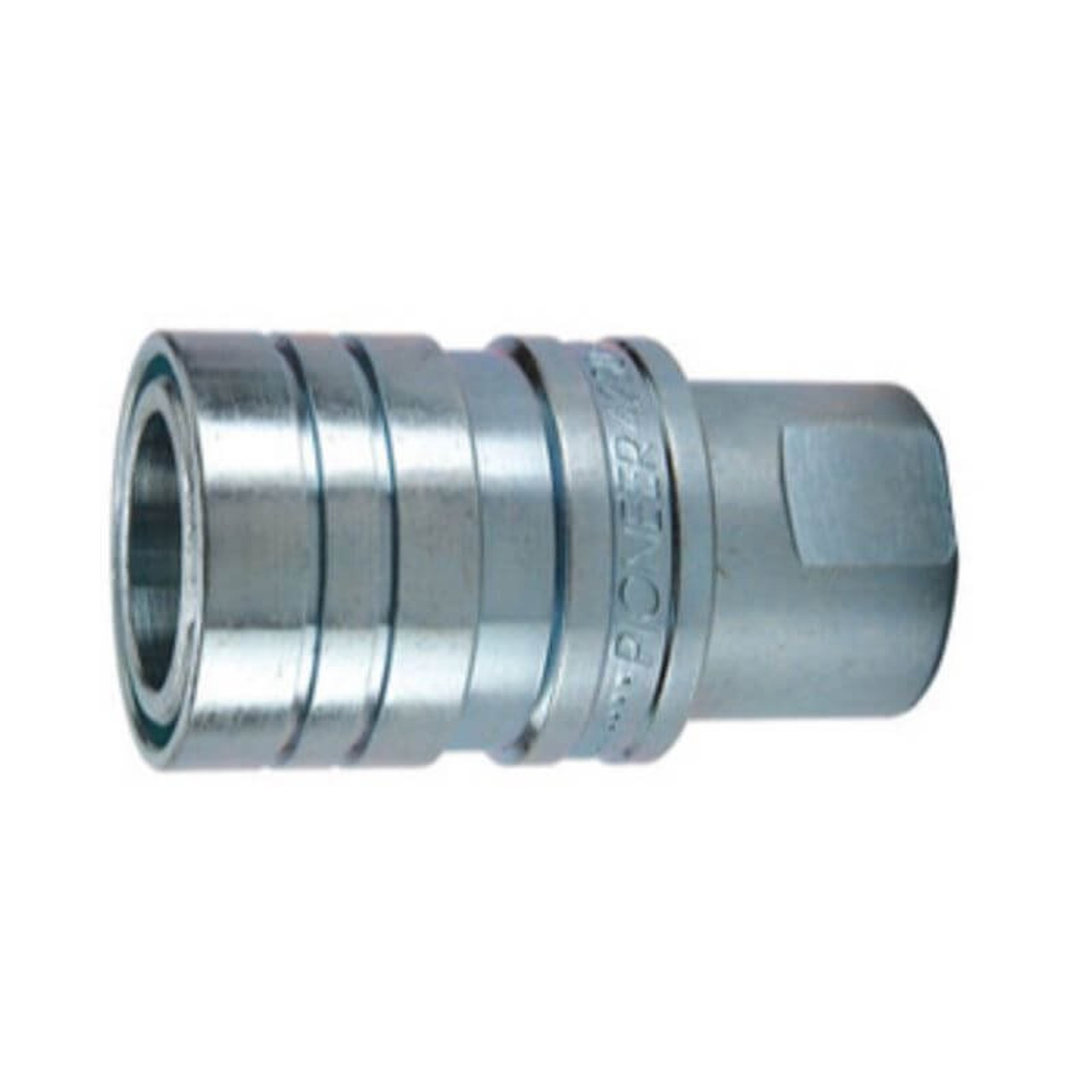Parker 4250-4P 4200 Series Coupler Steel 1/2" Body Size 1/2" Npt Female Port Poppet-Type Valve General Purpose Push/Pull/Breakaway Sleeve 3000Psi (207Bar) Wp Nitrile Seals Temp Range Degrees F: (-40 To +250) Accepts Iso 5675 Nipples