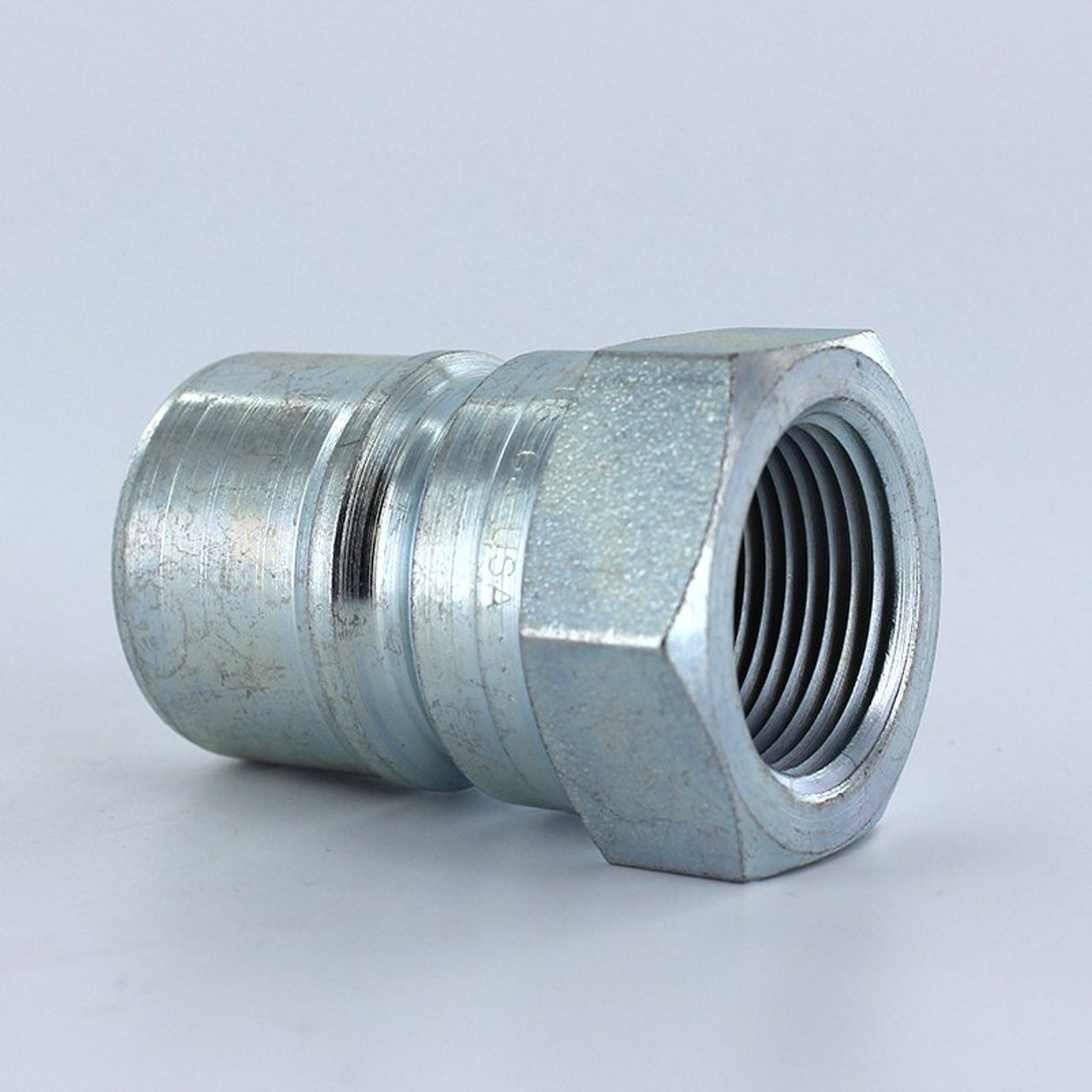 Parker H6-63 60 Series Nipple Steel 3/4" Body Size 3/4" Npt Female Port Poppet-Type Valve General Purpose 27.4" Hg Vacuum-2500Psi (172Bar) Wp Nitrile Seals Temp Range Degrees F: (-40 To +250) Conforms To Iso 7241 Series B Standards