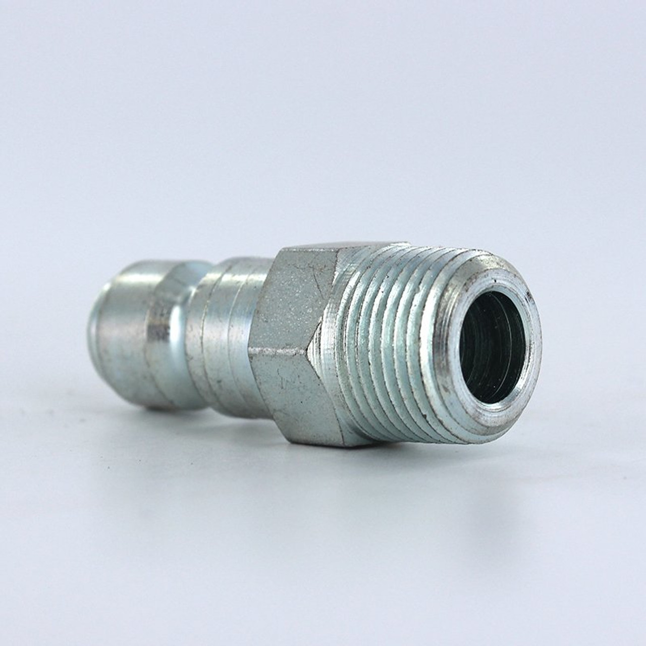 Parker 2E 10 Series Nipple Steel 3/8" Body Size 3/8" Npt Male Port Tru-Flate Design 27.4" Hg Vacuum-300Psi (21Bar)