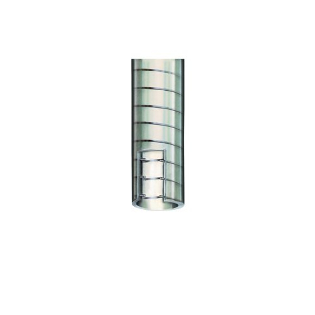 Parker 7570-1500 1 1/2 in. DYNAFLEX Wire Helix Clear PVC Suction Hose - FDA| Next Day Fittings