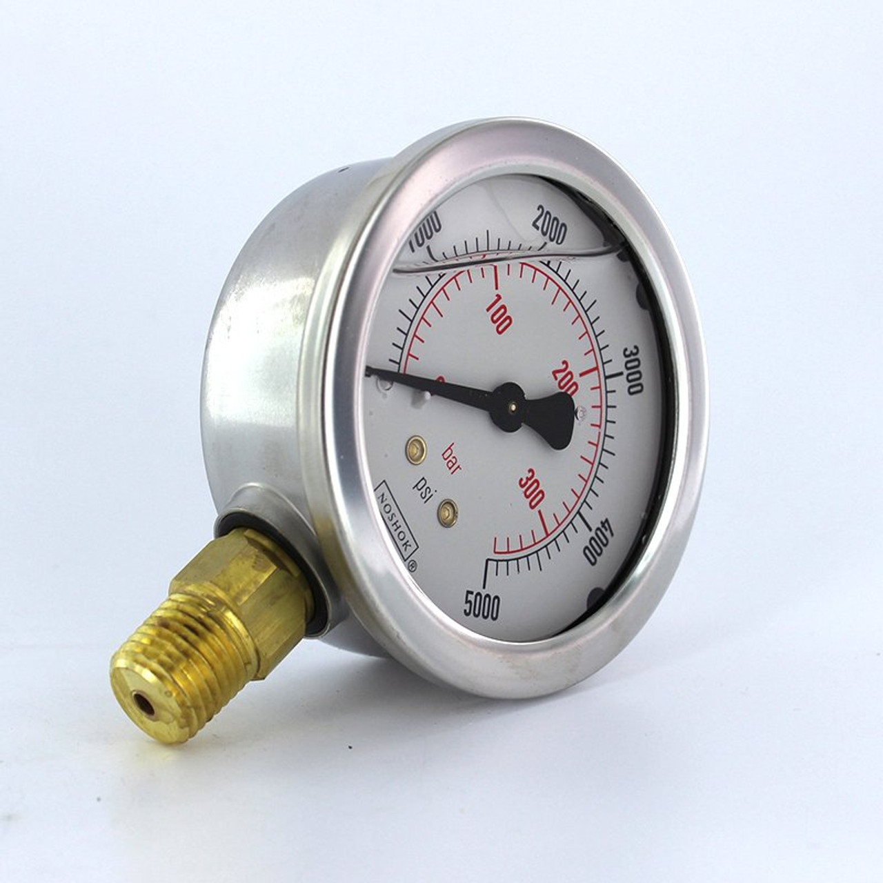 25-901-5000-PSI/BAR NOSHOK, Inc. Diagnostic Gauges