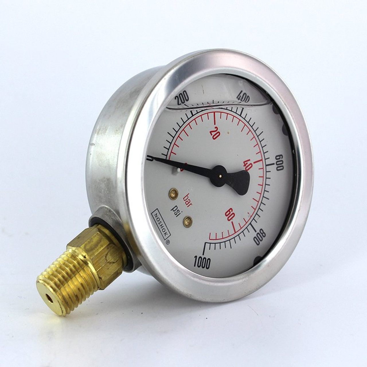 25-901-1000-PSI/BAR NOSHOK, Inc. Diagnostic Gauges