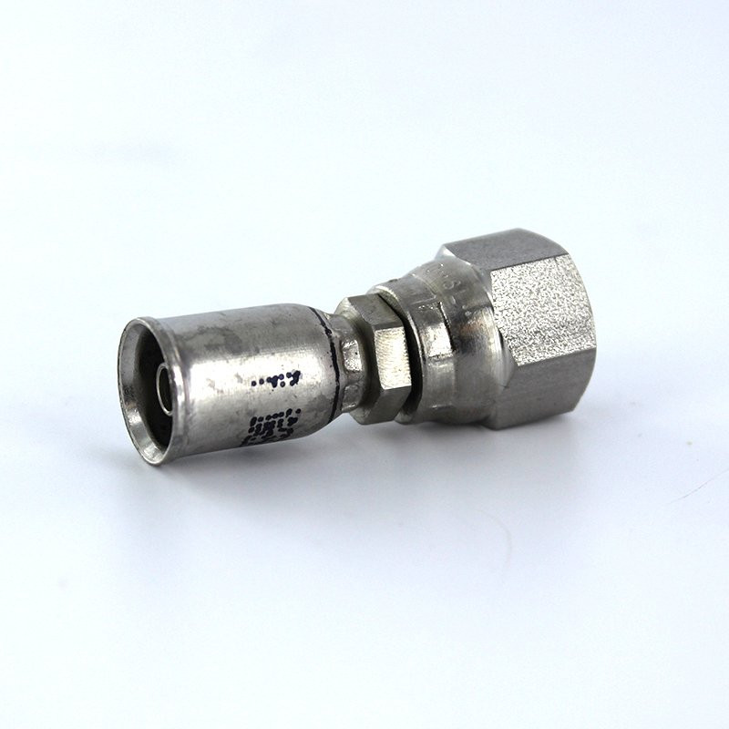 Parker 10691N-4-4C Female Swivel 1/4 JIC X 1/4 Hose Stainless Steel|