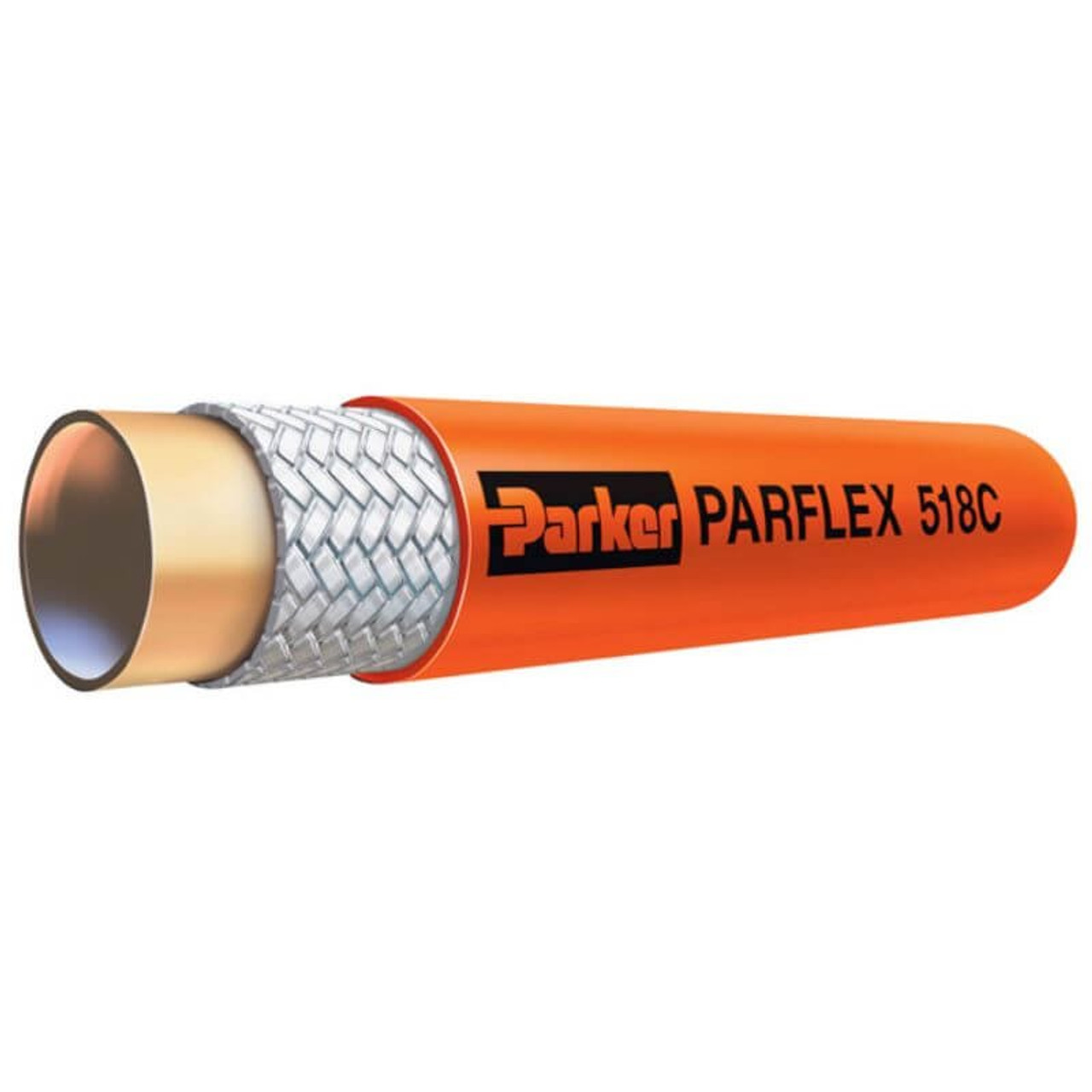 Parker 518C-8 Non-Conductive Fiber Braid Hydraulic Hose 1/2 ID Hose| Next Day Fittings