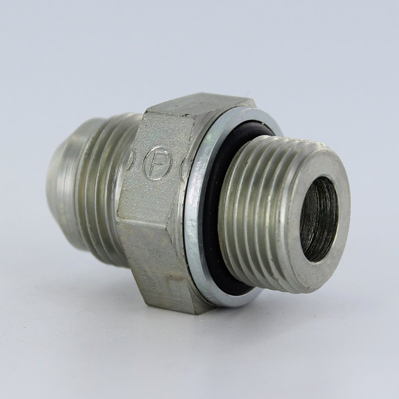 Parker 8M18F8OMXS Male Straight Adapter 1/2 JIC X M18 Metric Steel