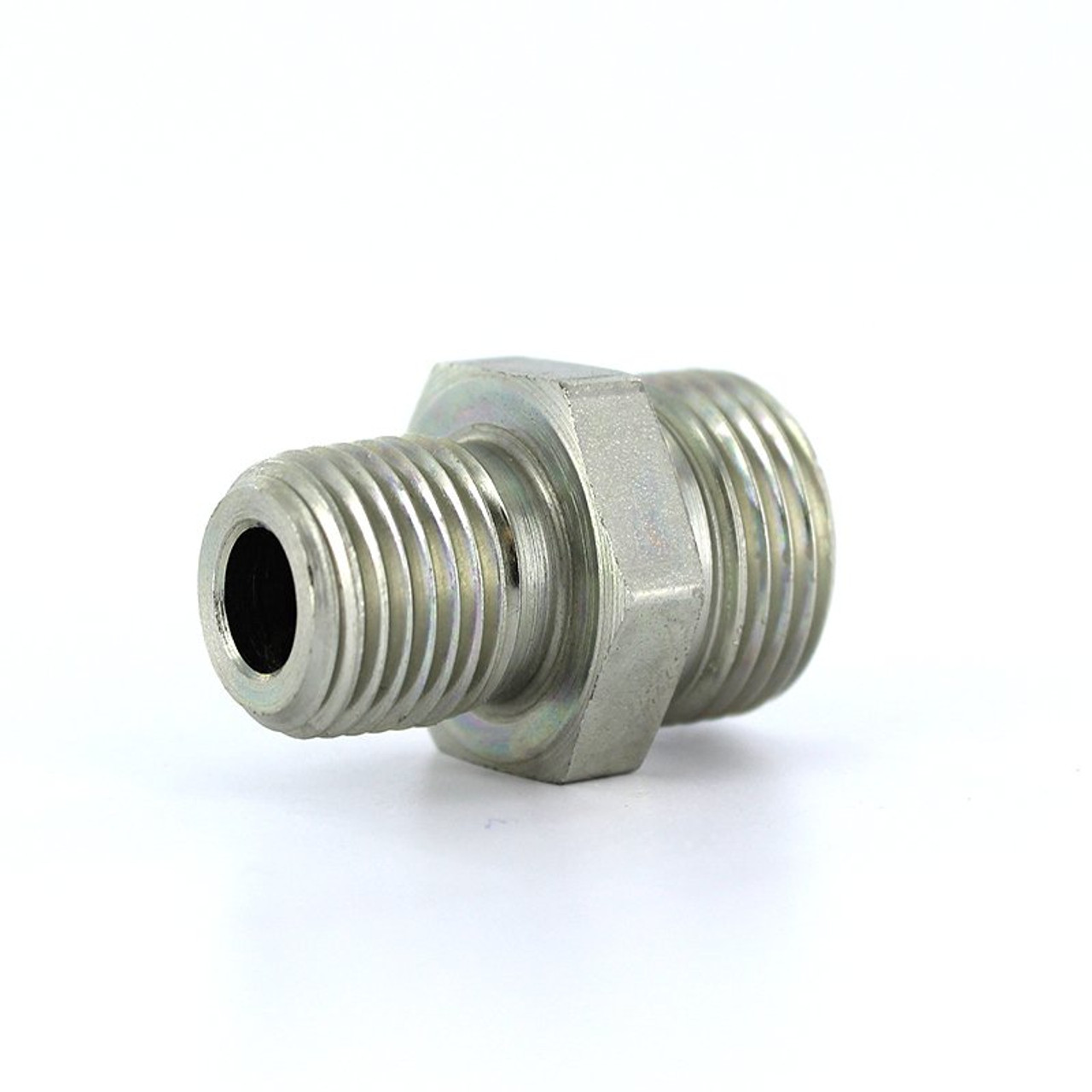 Parker 6 FLO-S Seal-Lok Male Connector 3/8 ORFS X 1/4 NPT Steel| Next Day Fittings