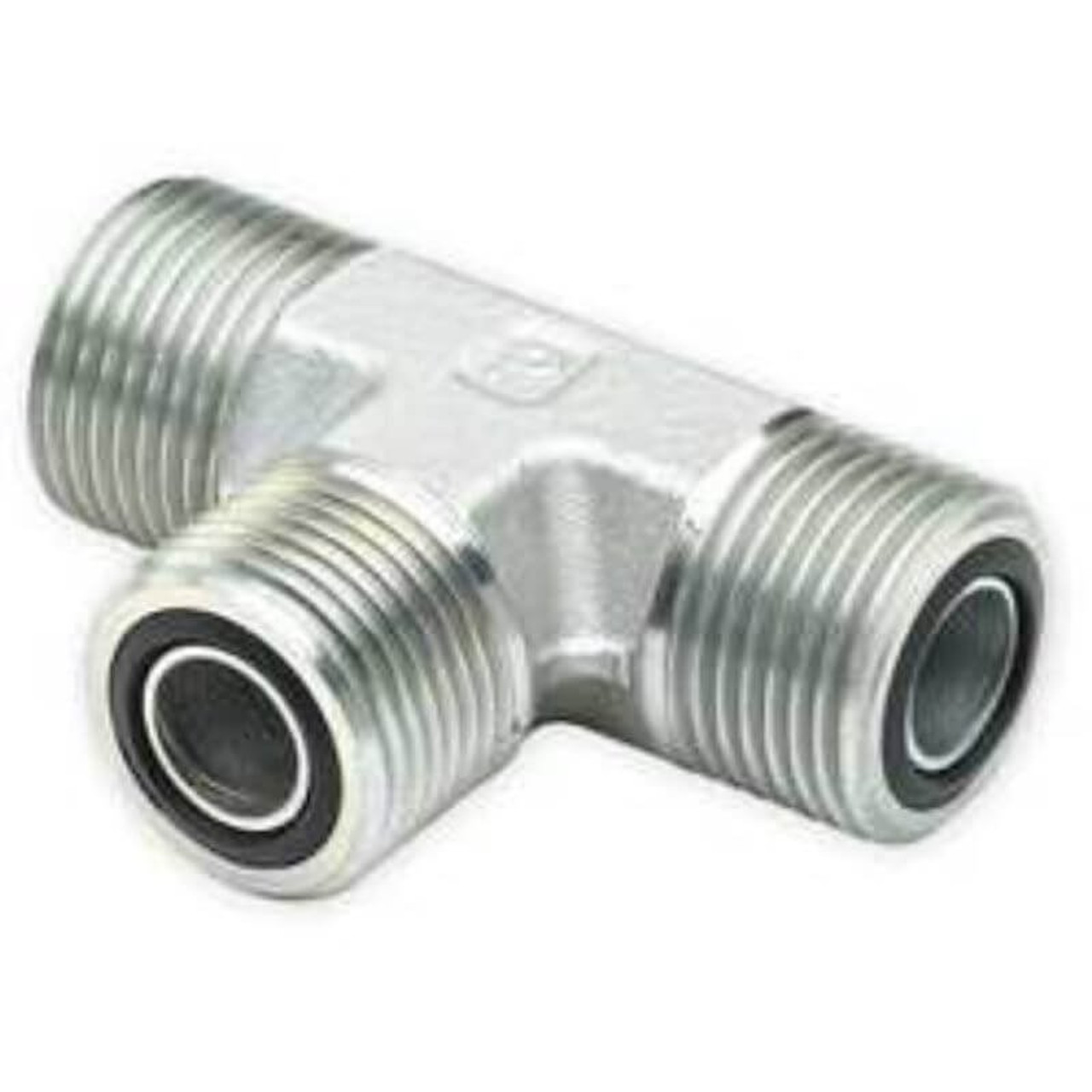 Parker 8 Jlo-S Union Tee -8 Male O-Ring Face Seal