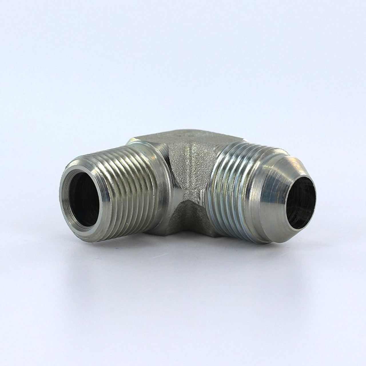 Parker 8 CTX-S Male Adapter Elbow 1/2 JIC X 3/8 NPT Male Steel| Next Day Fittings