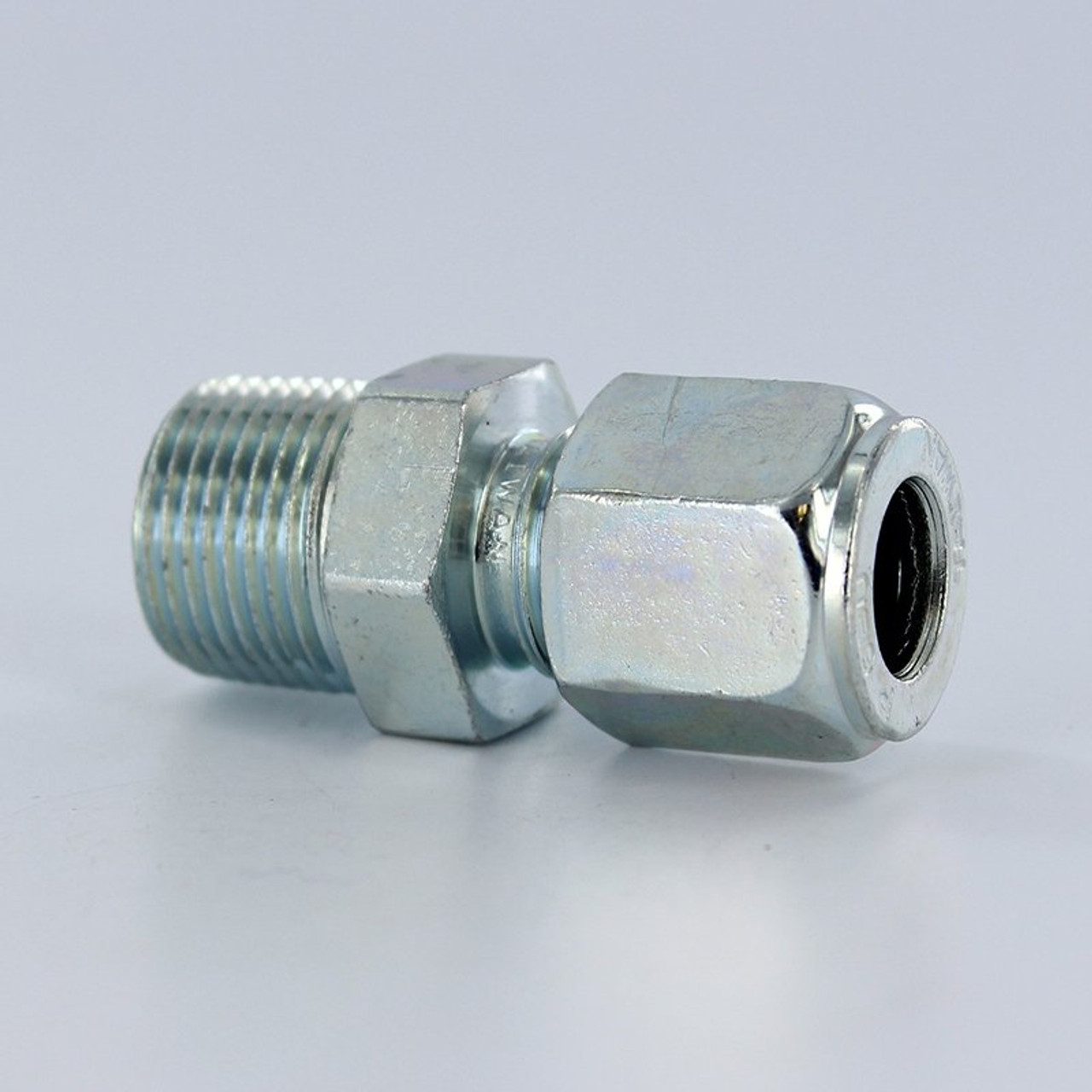Parker 6-6 FBU-S Ferulok Male Adapter 3/8 Tube X 3/8 NPT Male Steel| Next Day Fittings