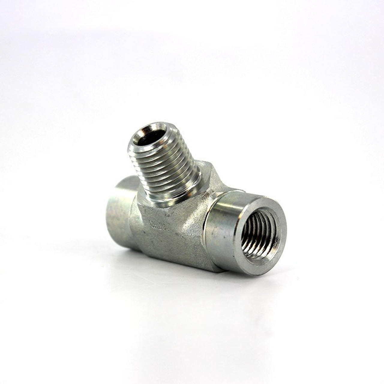 Parker 1/4 MMS-S Male Branch Tee 1/4 Female X 1/4 Female X 1/4 Male Steel| Next Day Fittings