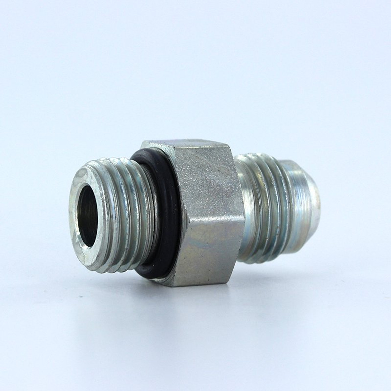 Parker 6 F5OX-S JIC to SAE Adapter 3/8 JIC X Size 6 SAE Steel| Next Day Fittings