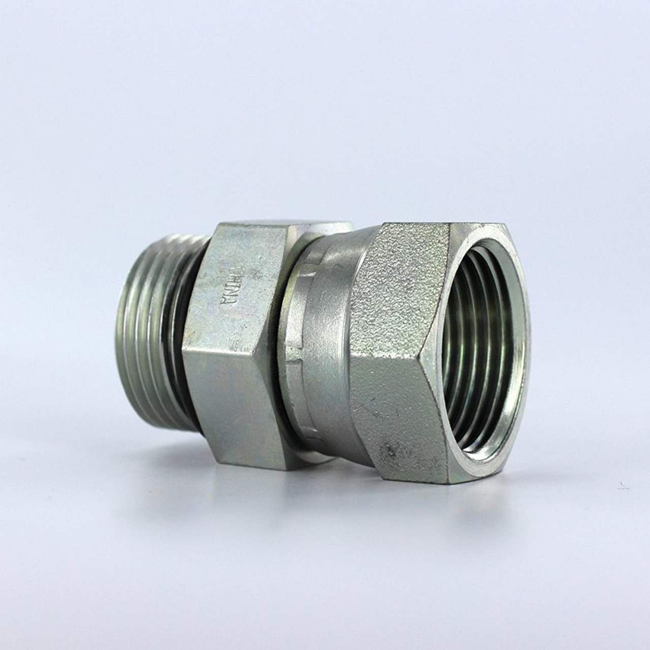 Parker 12 F65OX-S Swivel Adapter 3/4 JIC X Size 12 SAE Male Steel| Next Day Fittings